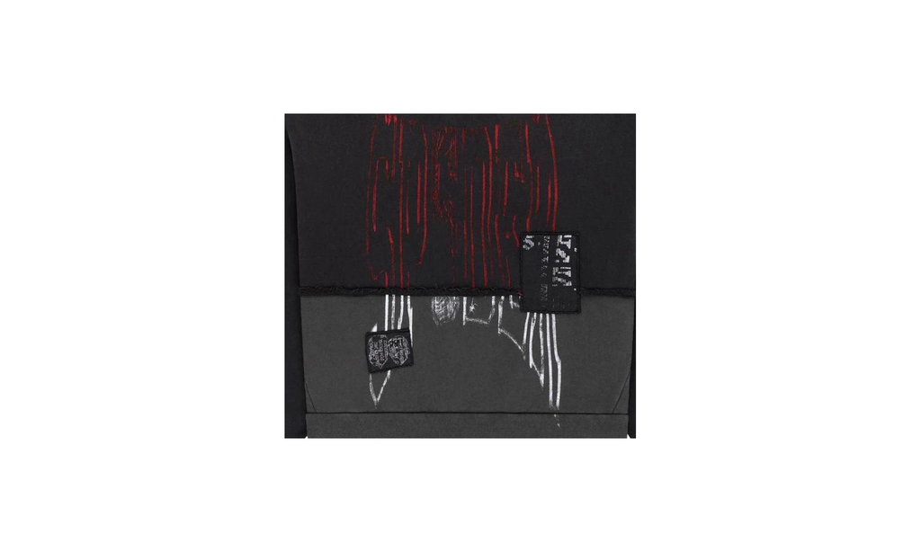 Diffused Collegiate Crewneck "Black" SP5der245
