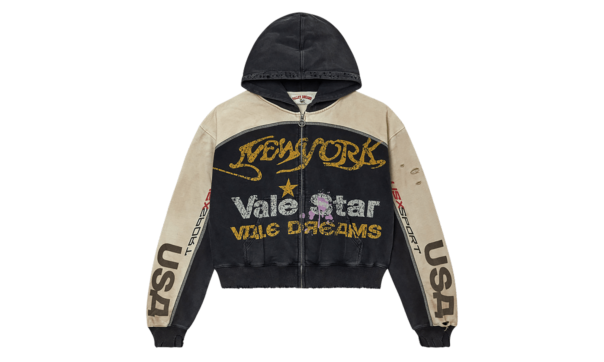 Vale Forever Vale Star Zip Up "Dest/Black/Tan'" VAL34