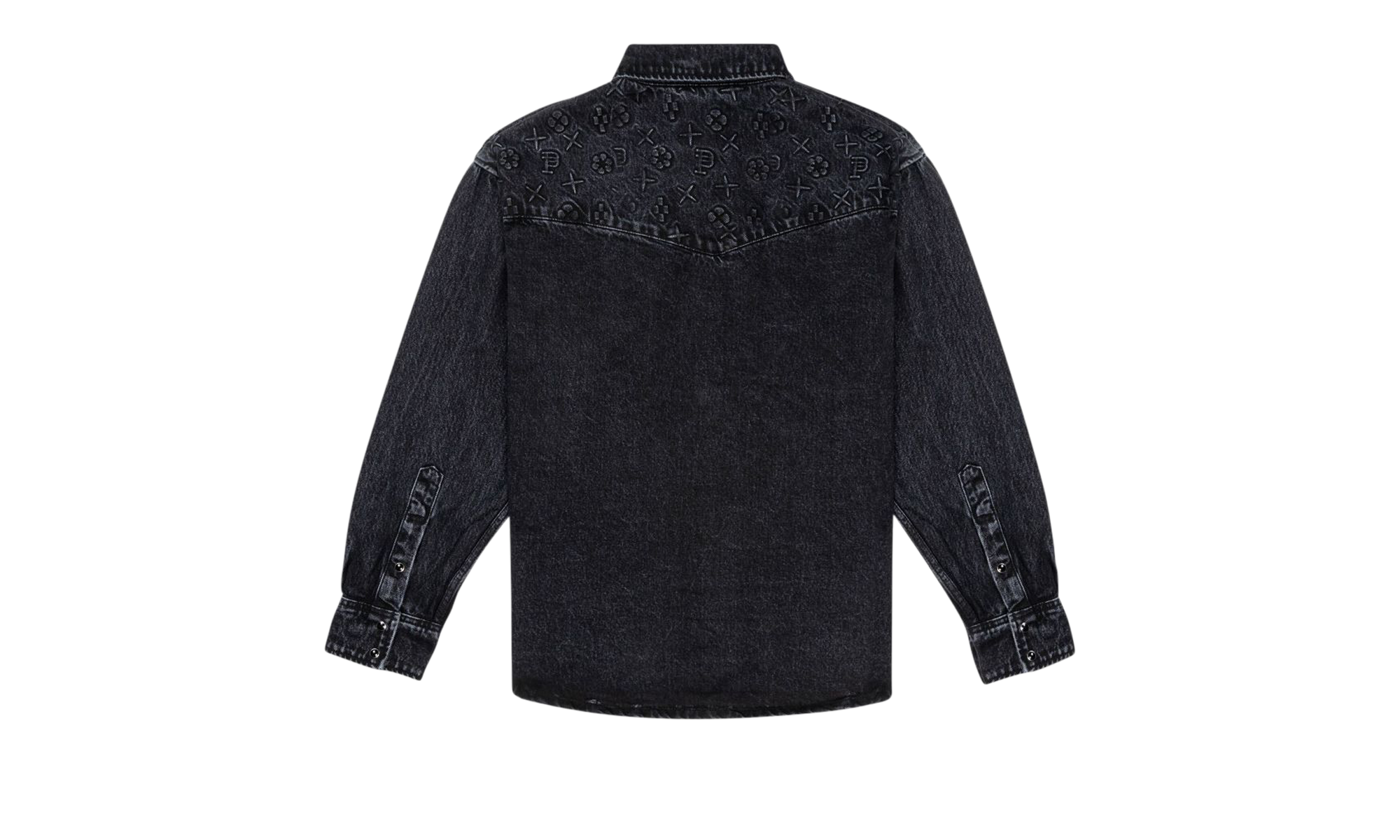 OVERSIZED WESTERN SHIRT "Grey"