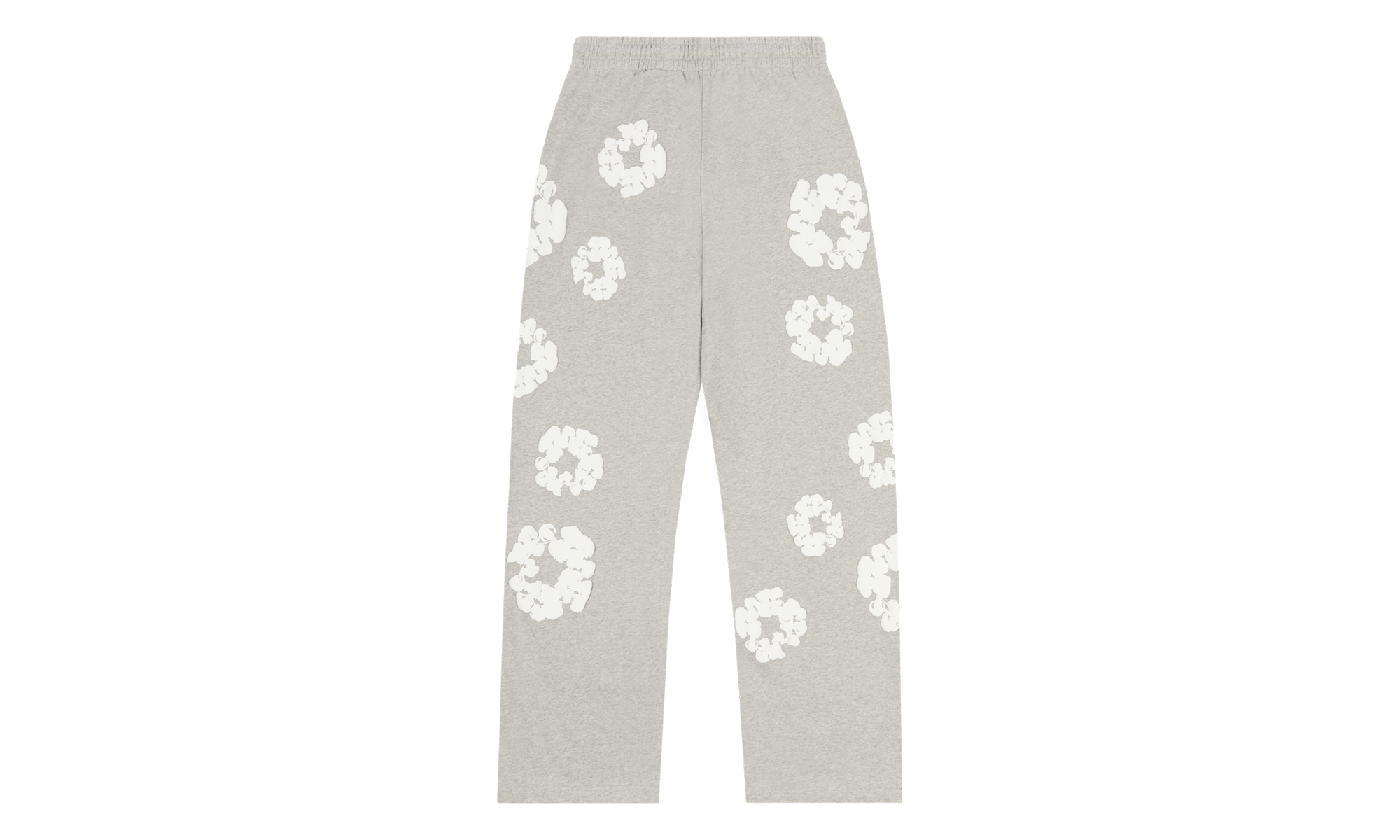 Cotton Wreath Baggy Sweatpants Grey "Grey" DT160