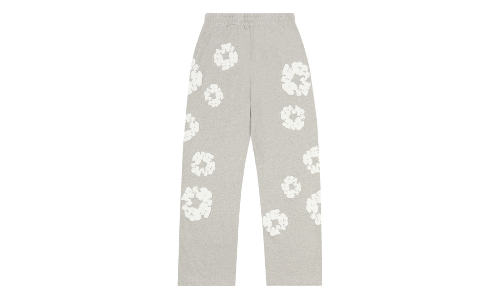 Cotton Wreath Baggy Sweatpants Grey "Grey" DT160