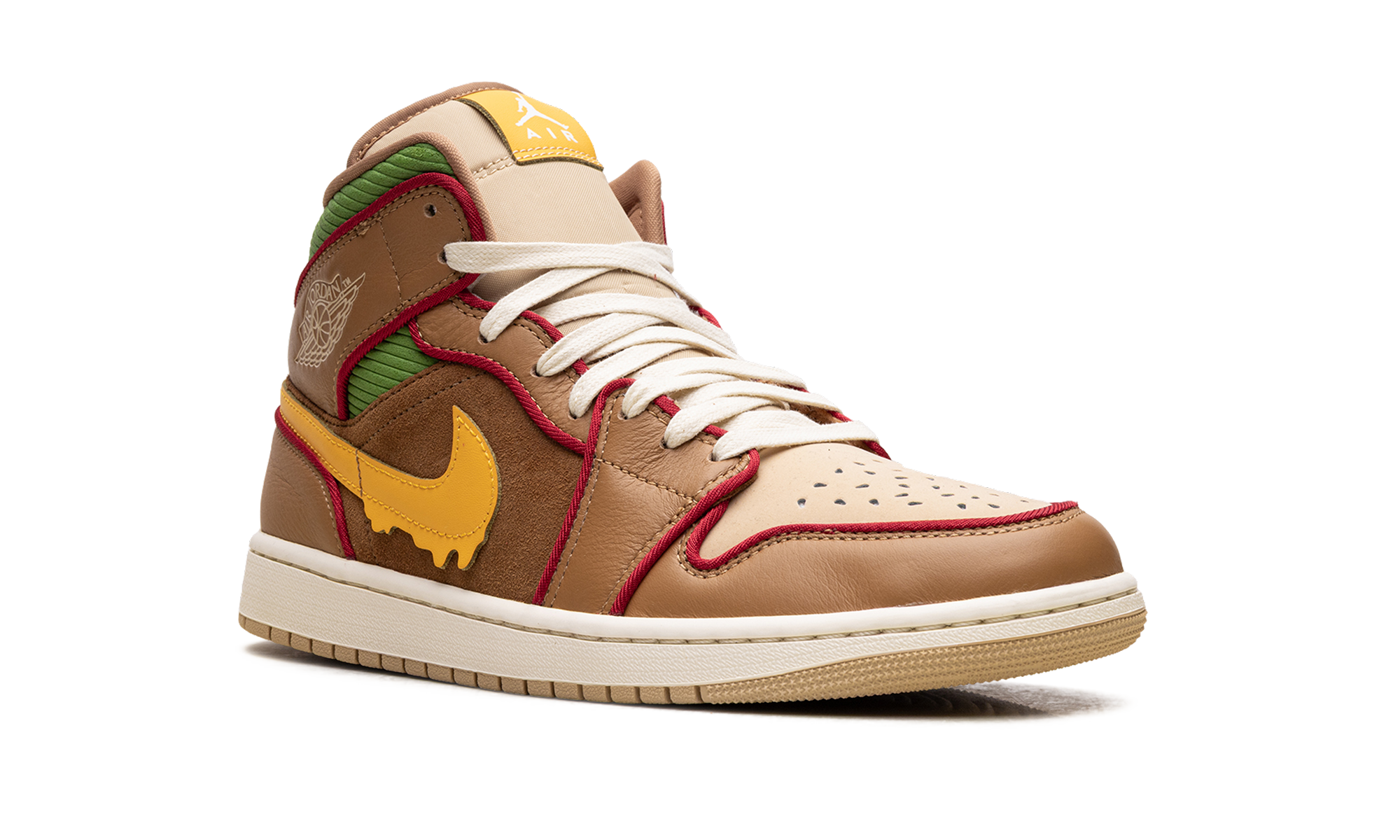 Air Jordan 1 Mid SE "Cheeseburger" HF4830 600