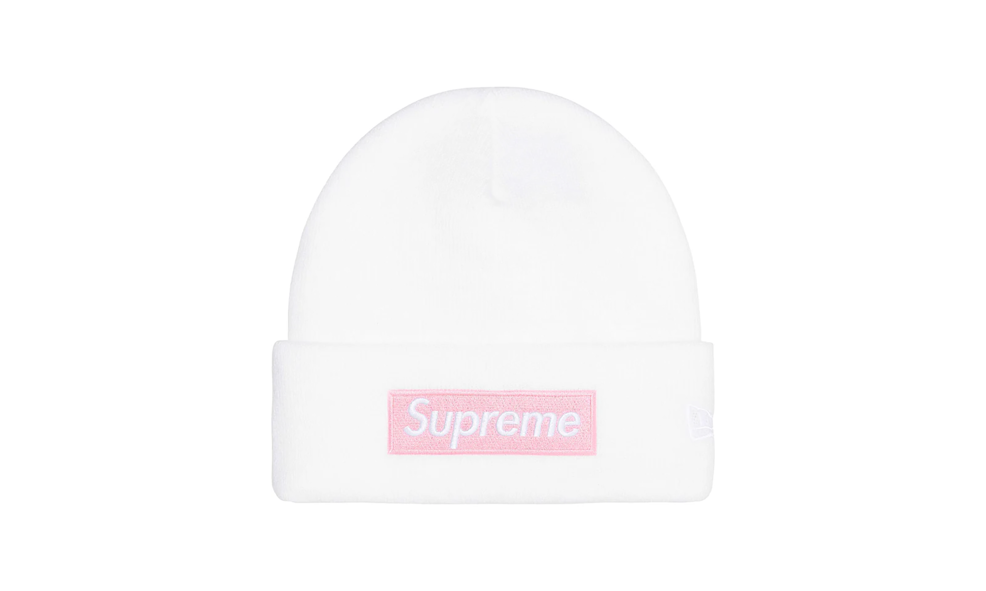 New Era® Box Logo Beanie "FW25 - White" SU26709