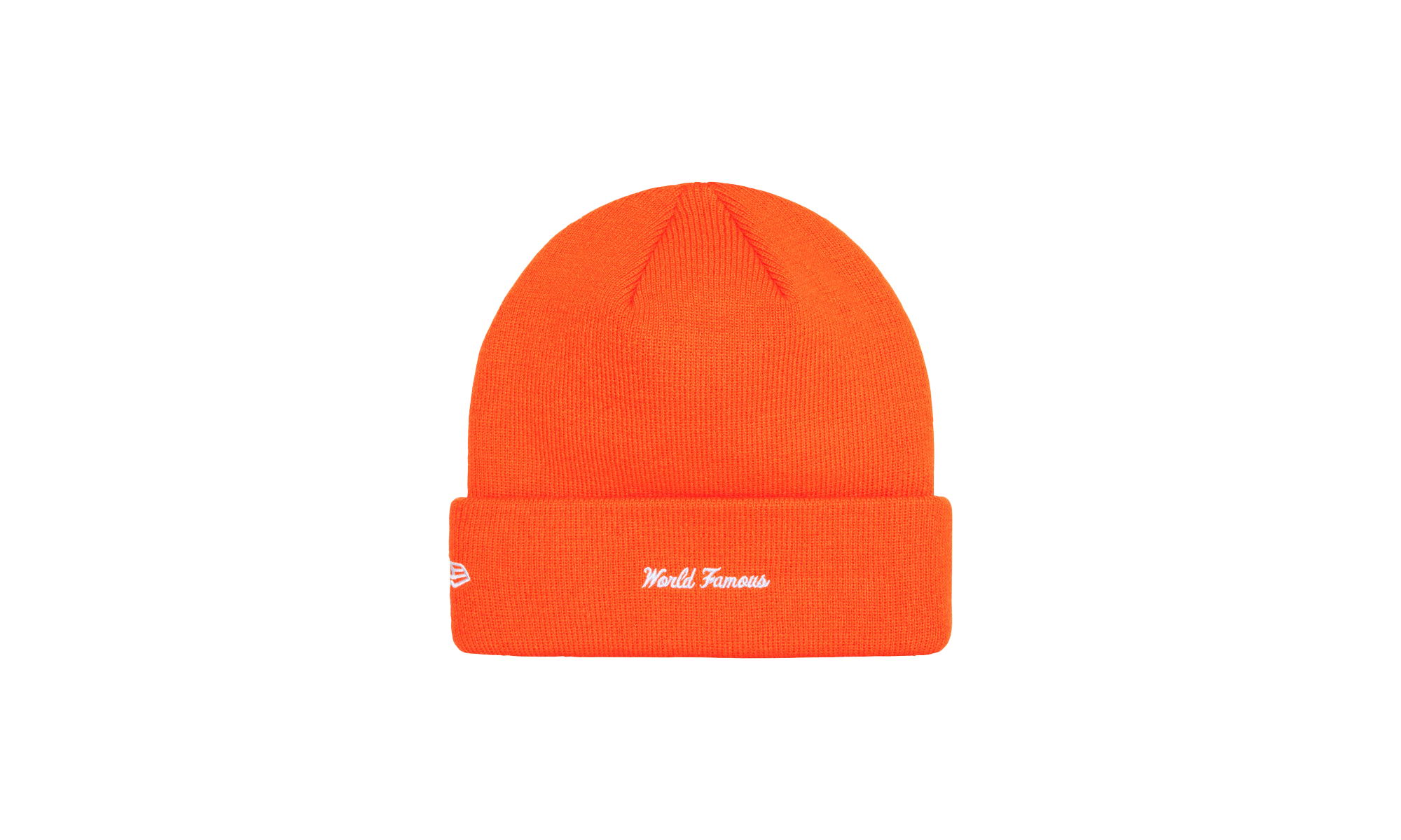 New Era® Box Logo Beanie "FW24 Dark Orange" SU937