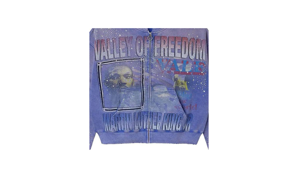 Freedom Zip Up Hoodie "Blue" 10066119