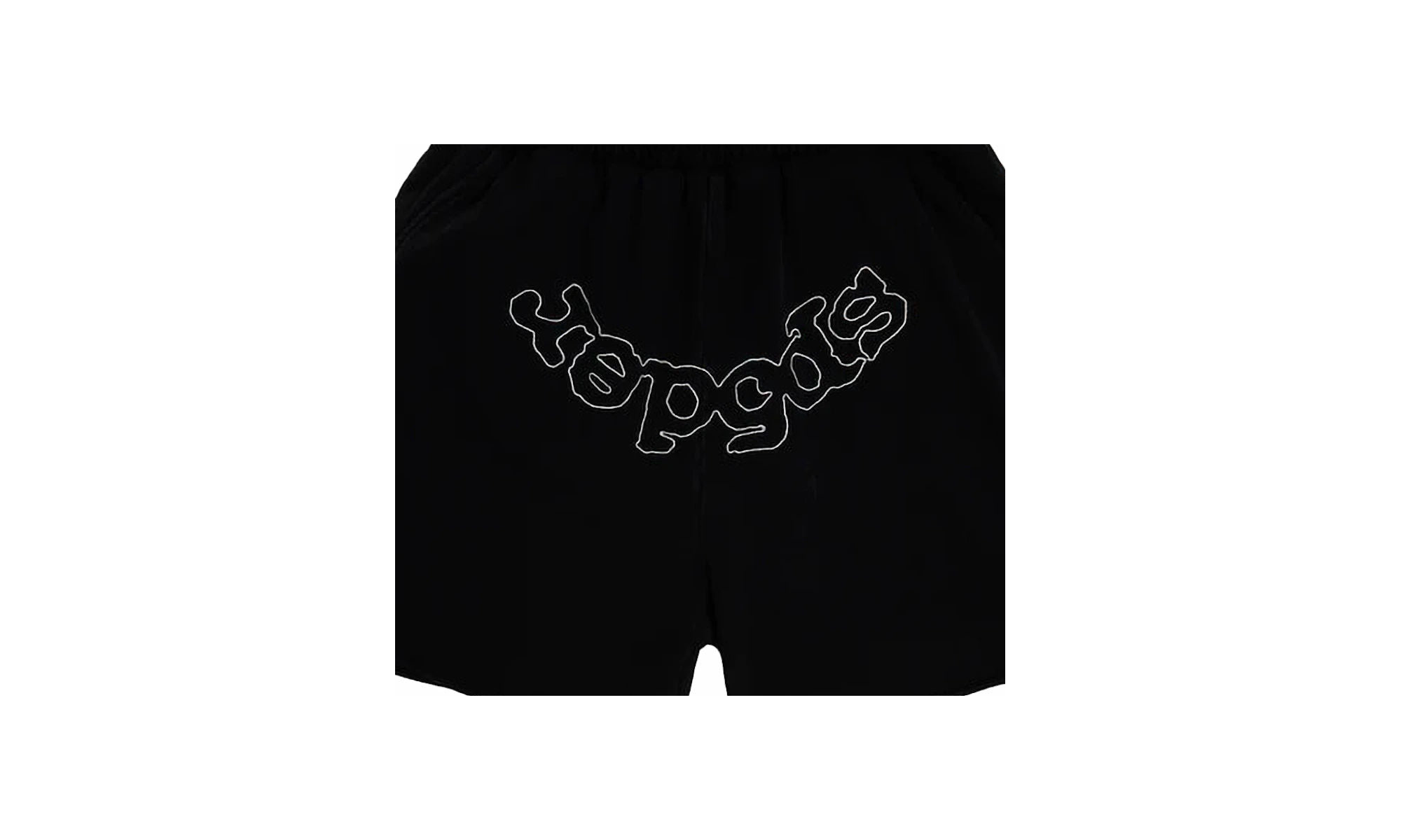 OG Logo Embroidered Sweatshort "Black" SP5der251