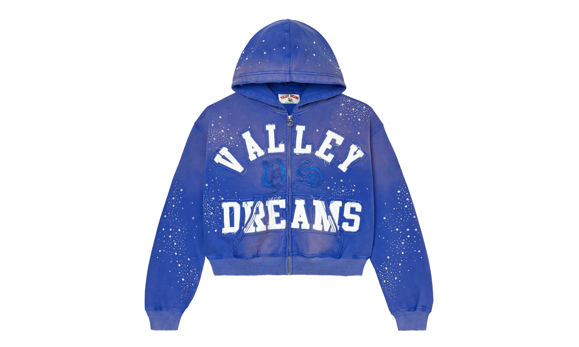 Vale Forever Classico Zip Up Hoodie "'Sapphire'" VAL80
