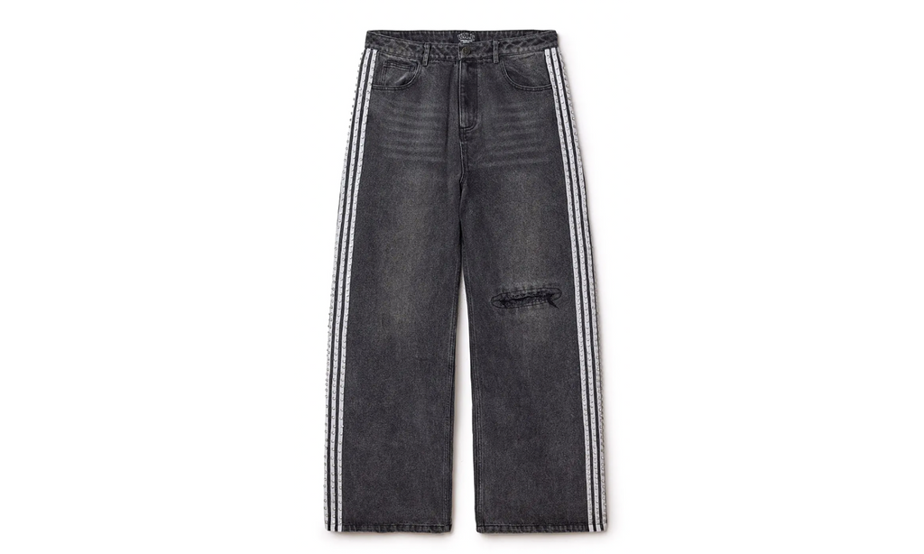 Forever X Crystal Side Denim "Black" VAL10