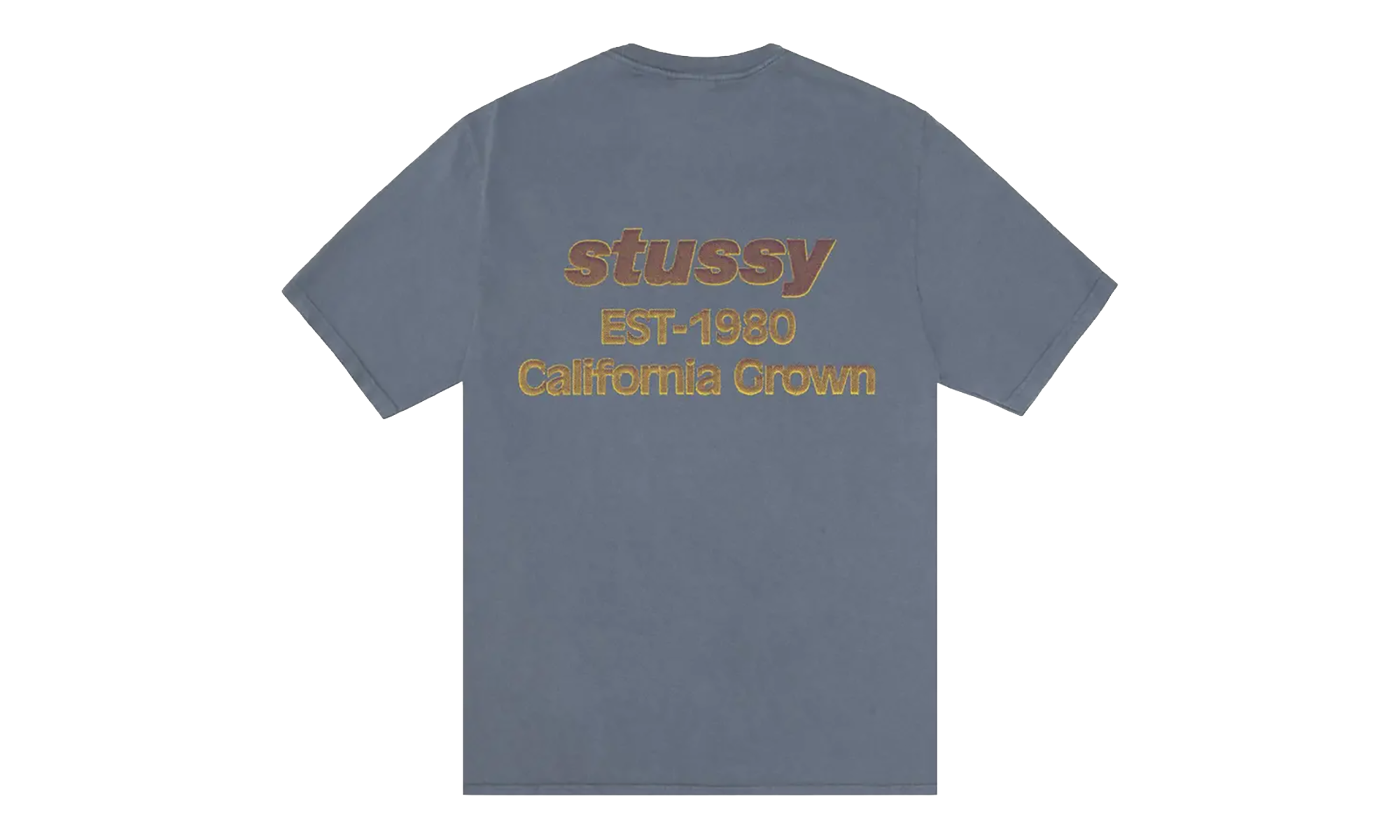 California Grown Pigment Dyed Tee "Navy" STUS391