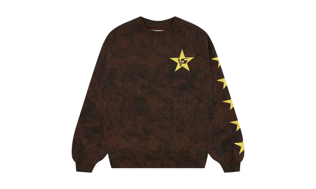 5 Crewneck Sweatshirt "Brown" SP5der172