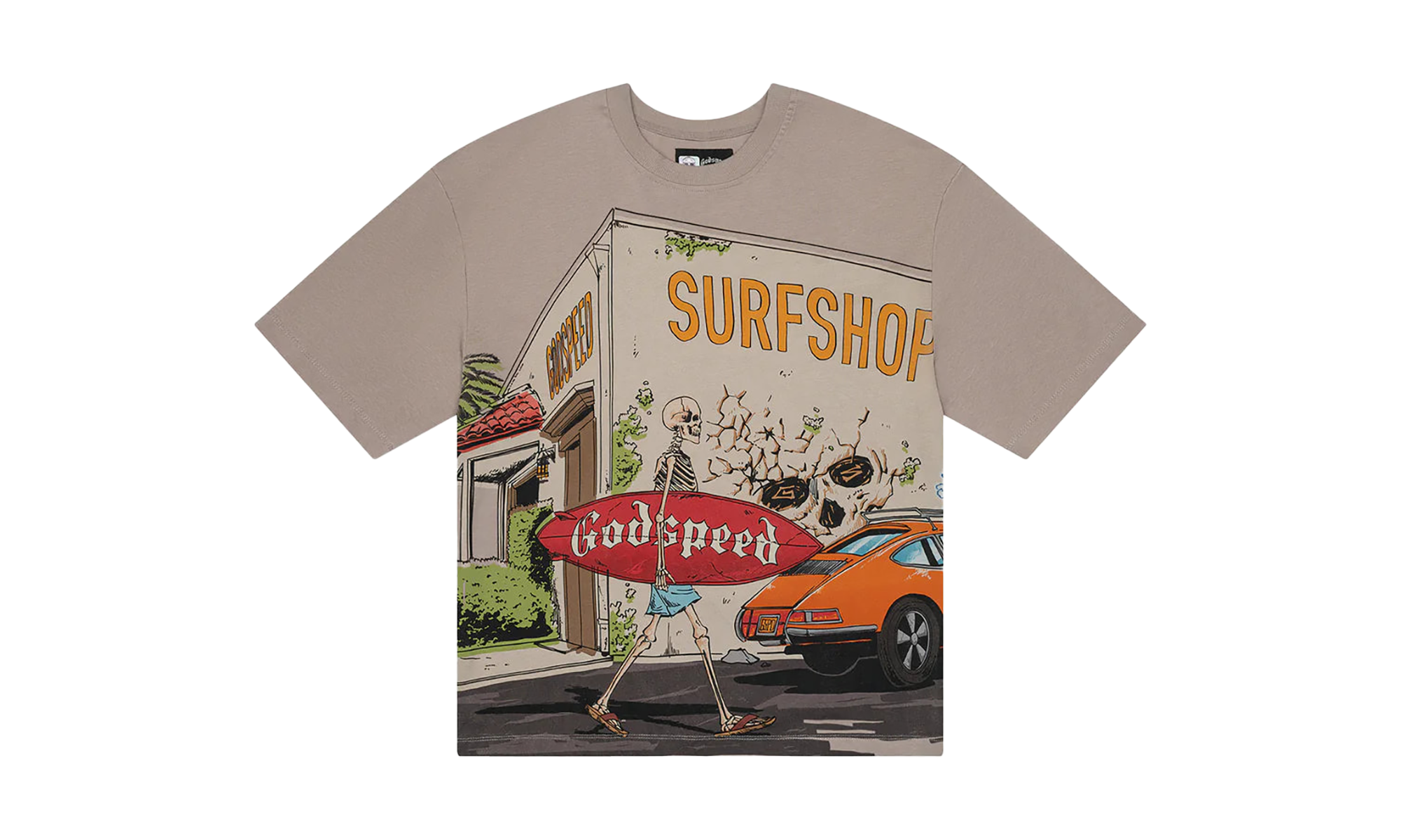 Surf Shop T-Shirt "Stone Grey" GS TEE 11638 K7L