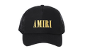 Core Logo Trucker Hat "Black / Yellow" XMAH001 011 BLAC
