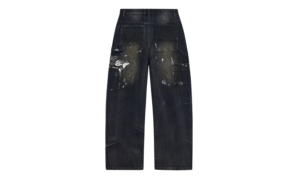 Daily Work Pants "Painted / Black" 11451 10005VFDWPP PAIN