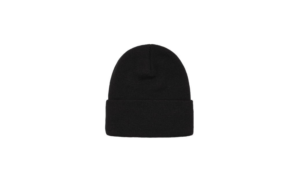 CUFF BEANIE STOCK "Black" STUS109
