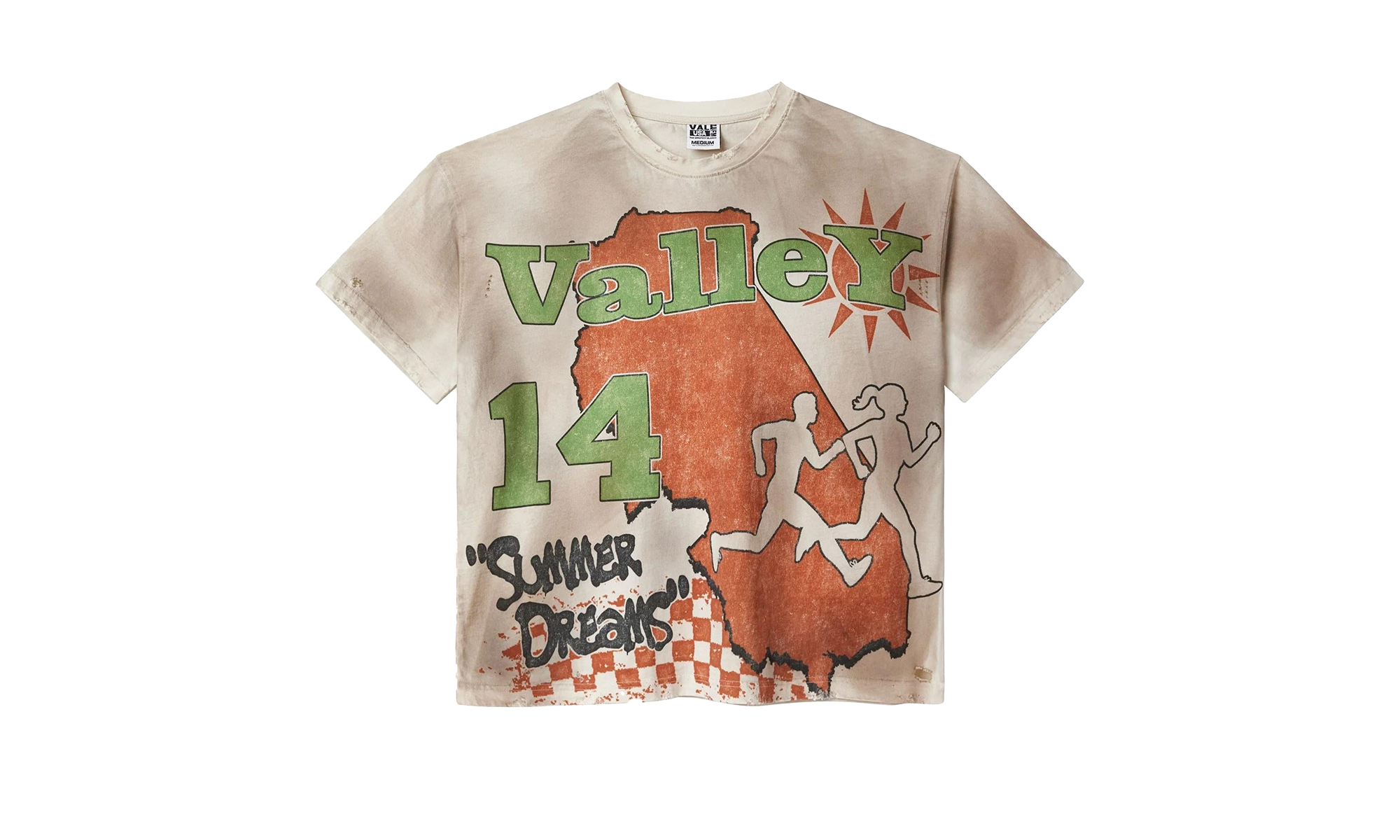 Forever Running Club Tee "Tan" VAL06