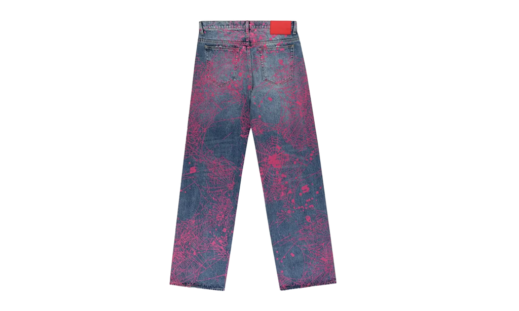 V2 Web Denim Jeans "Pink" SP5der134