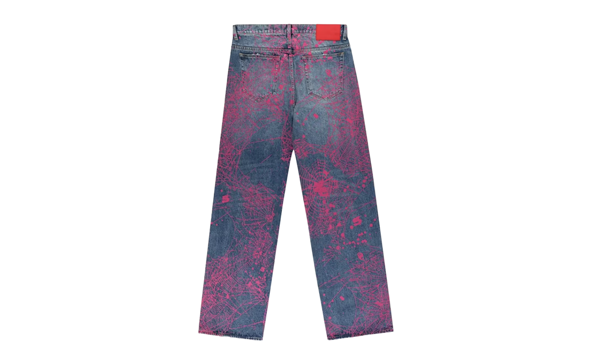 V2 Web Denim Jeans "Pink" SP5der134