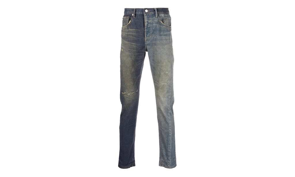 Dirty Mid Printed Denim P001 DMIP222