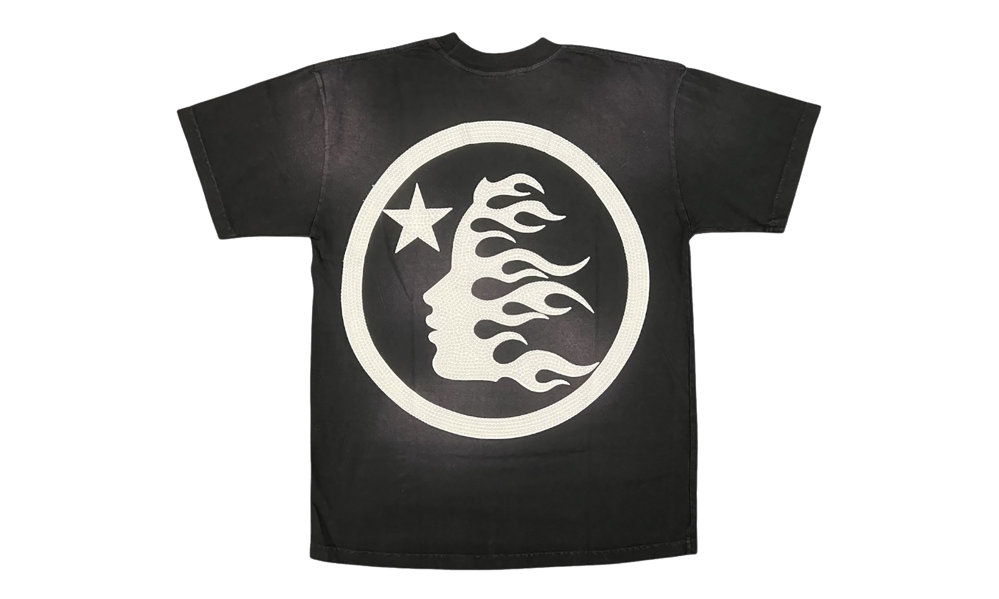 Classic Logo Rhinestones T-Shirt "Black" HSR283