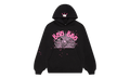 555 WEB HOODIE & SWEATSHIRT "Black, Pink" SS05FW24BLK