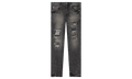 Four Pocket Destroy Silicone Outline Jeans P001 FPGR222