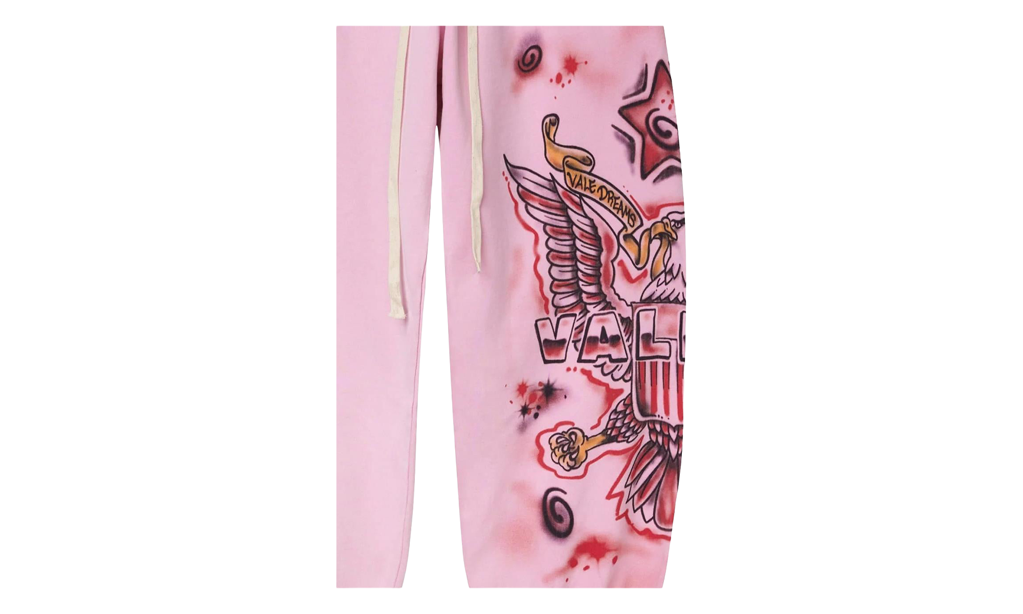 FLAG SWEATPANTS "Pink" VAL101