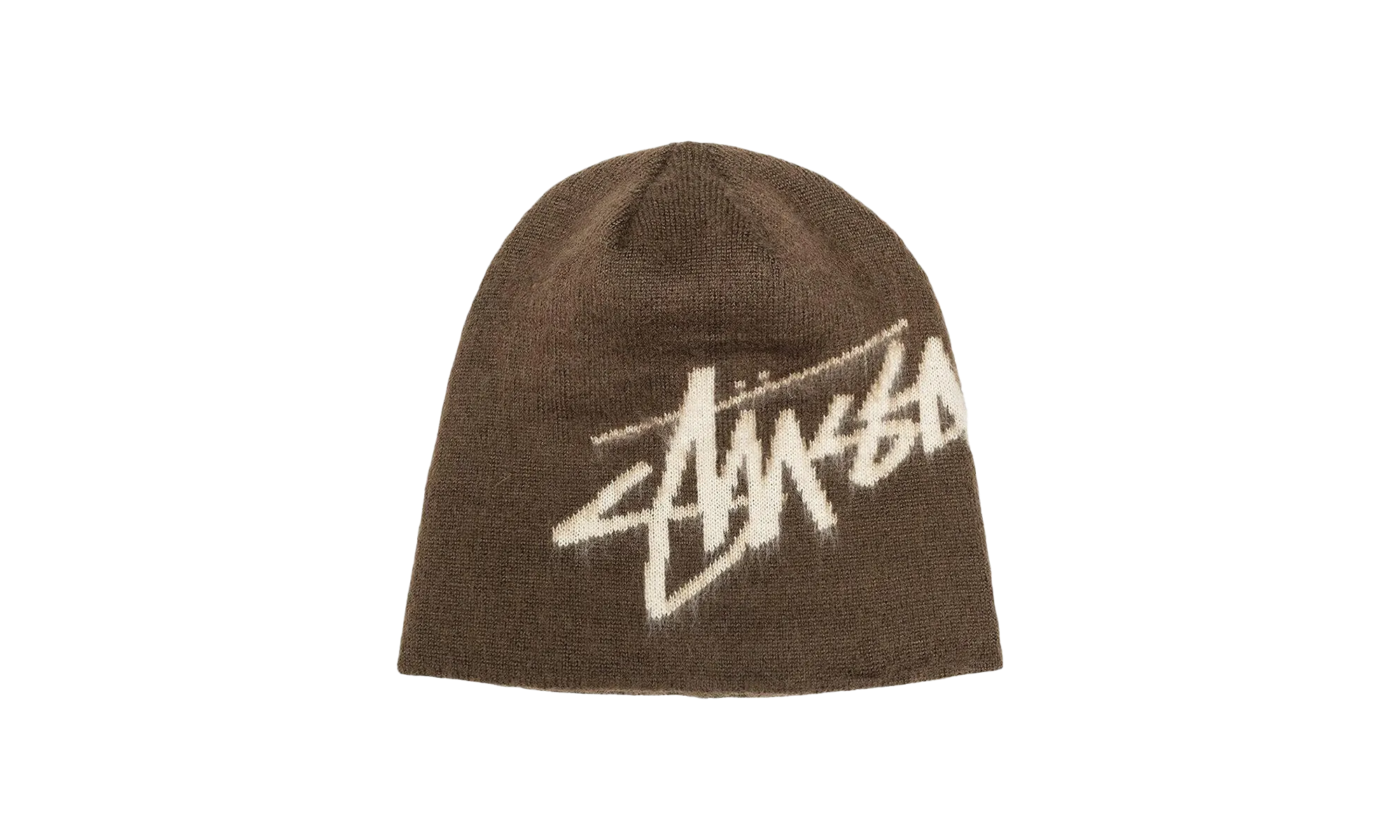 Brushed Out Stock Skullcap "Brown" STUS56