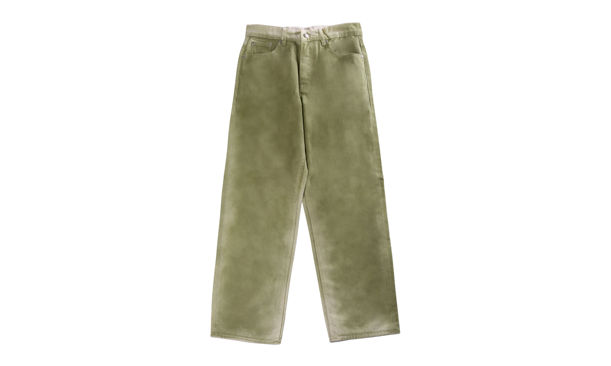 Big Ol Spray Dye Jeans "OLIV" 116617 OLIVE