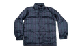 Plaid Puffer Jacket "Navy" STUS104