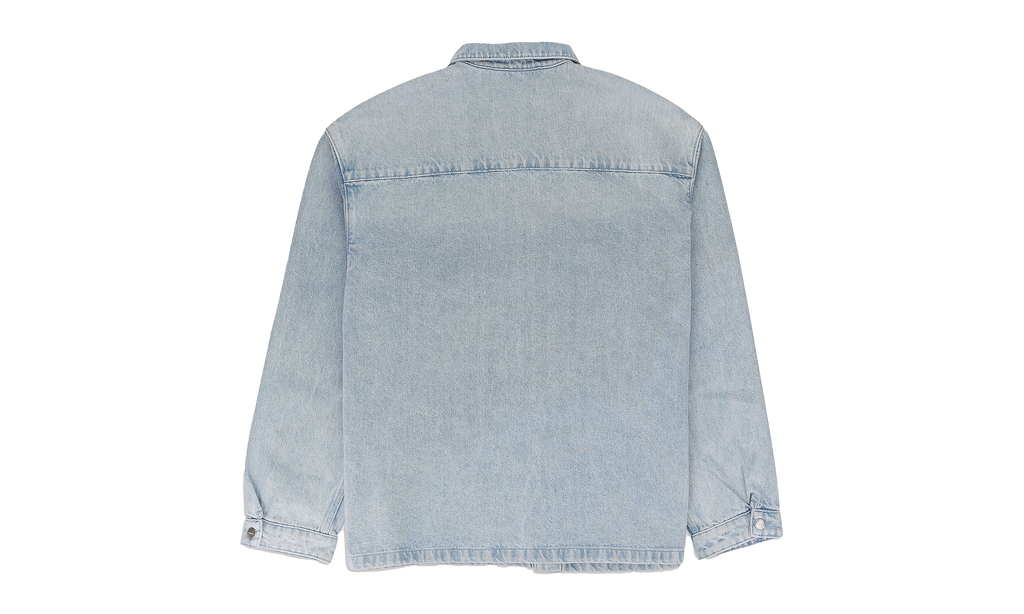 LS SNAP SHIRT JACKET "Blue" P034 LSLI723