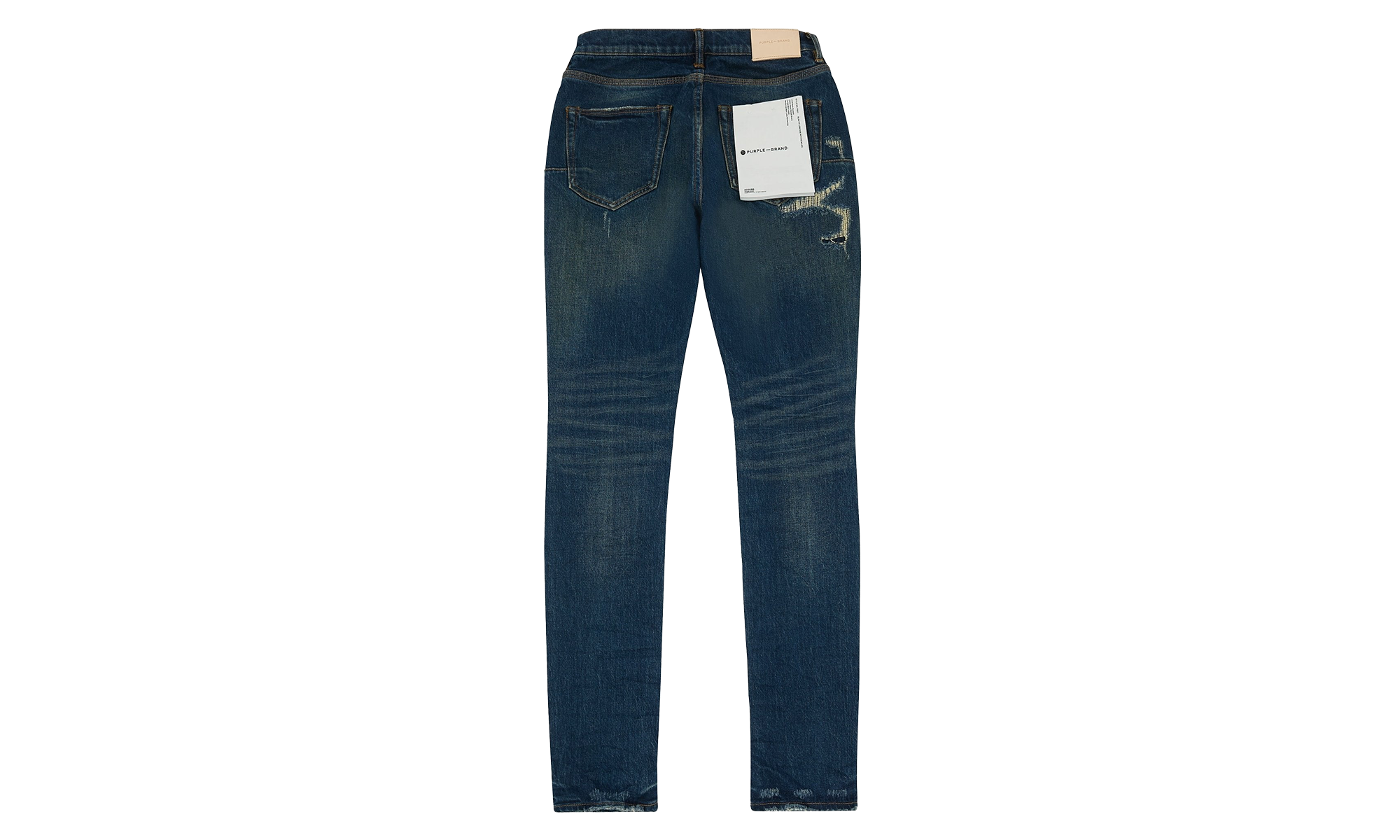 Light Destroy Indigo Denim "Blue" P001 LDDI324
