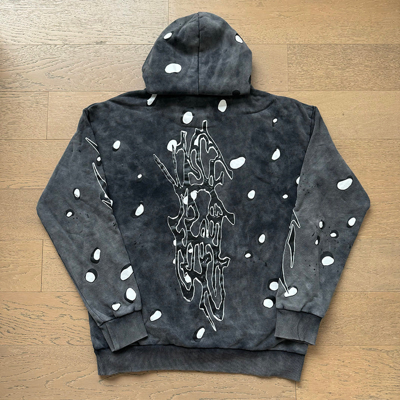 Hellstar Records Graphic Hoodie & Sweatpants Matching Set