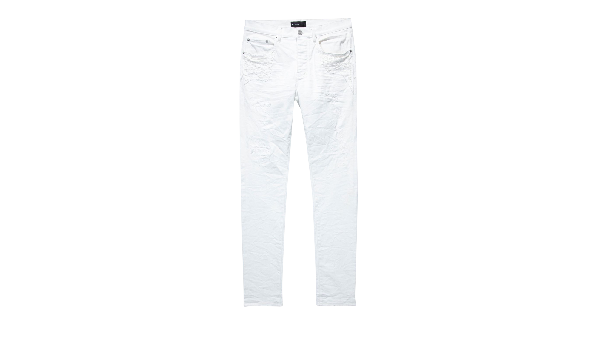 WHITE QUILTED DESTROY POCKET "White" P001 WQDP223