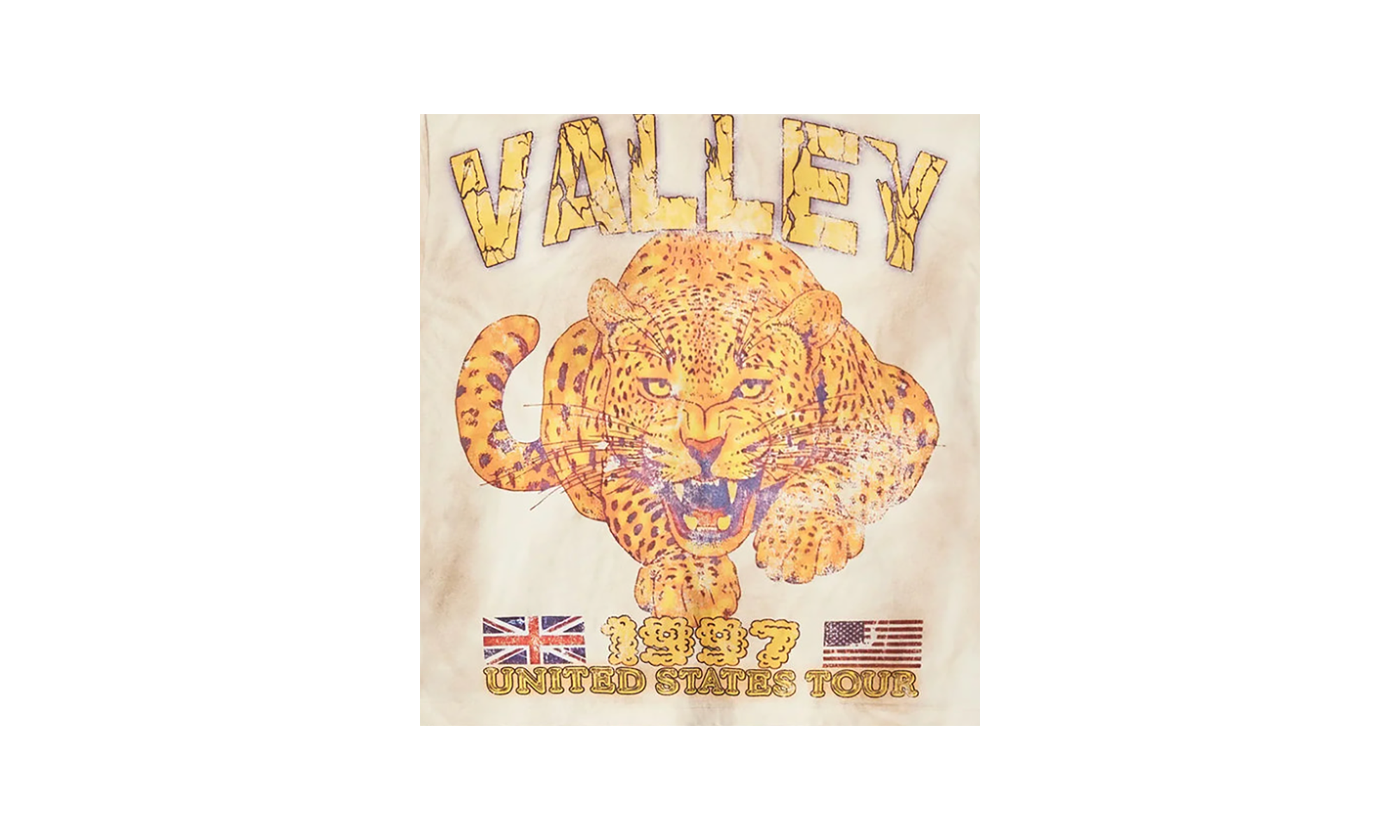 Cheetah SS Tee "Beige" 11451 1SS2504VFCTW WHIT