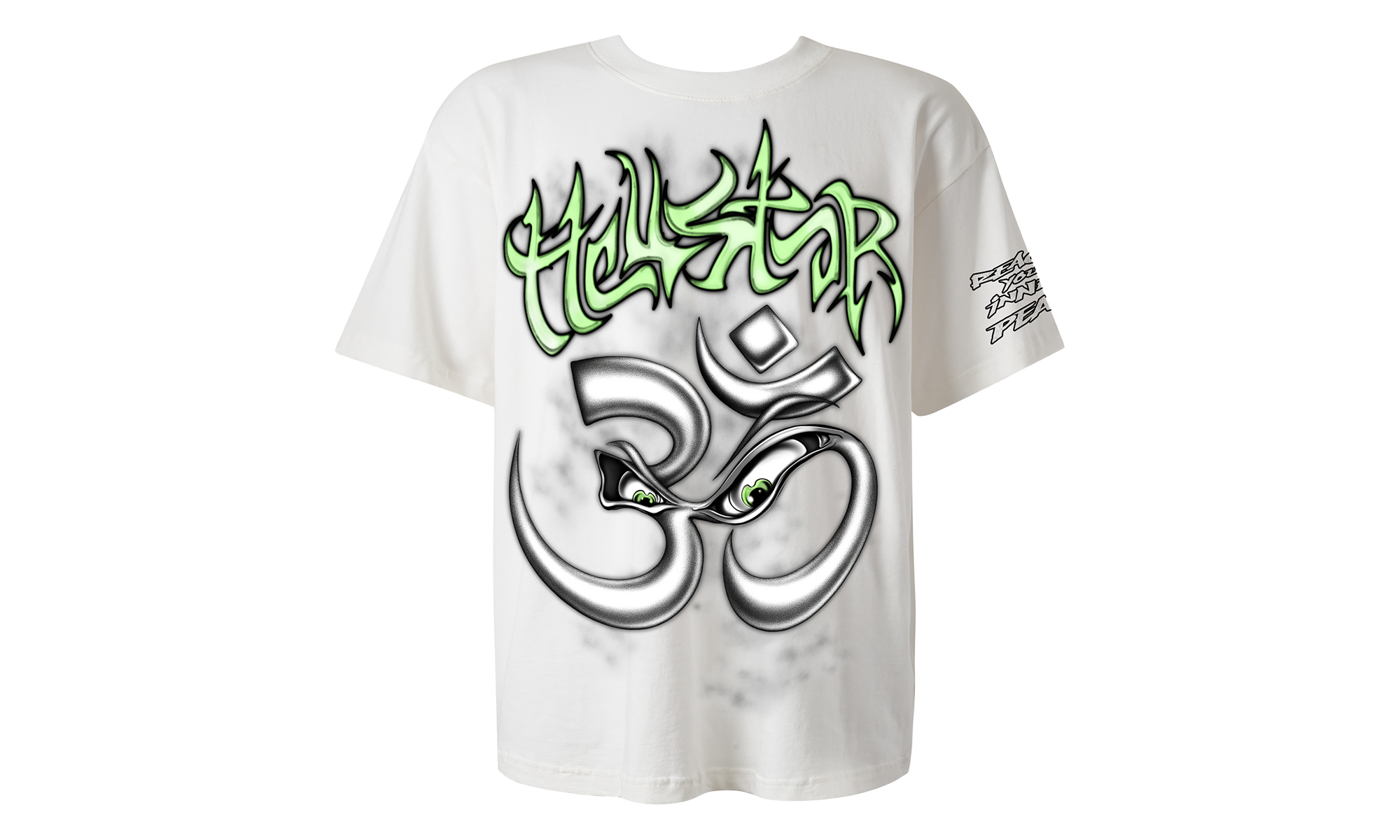 Reach Your Inner Peace Yoga T-Shirt "White" HSR255