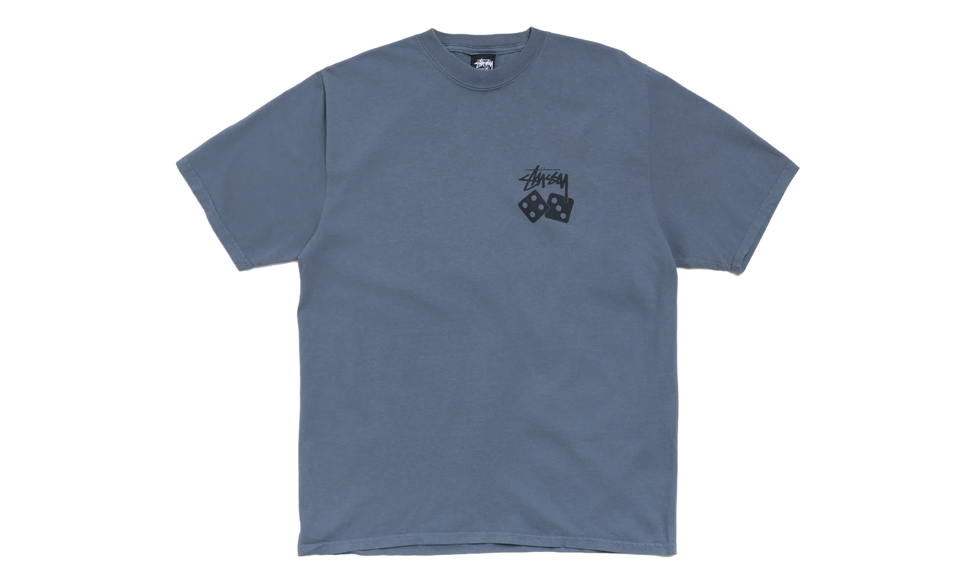 Dice Pigment Dyed Tee "Navy" STUS381
