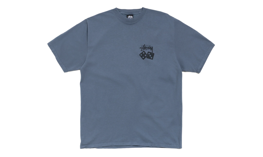 Dice Pigment Dyed Tee "Navy" STUS381