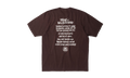 Wales Bonner Ocean Song Tee "Brown" STUS54