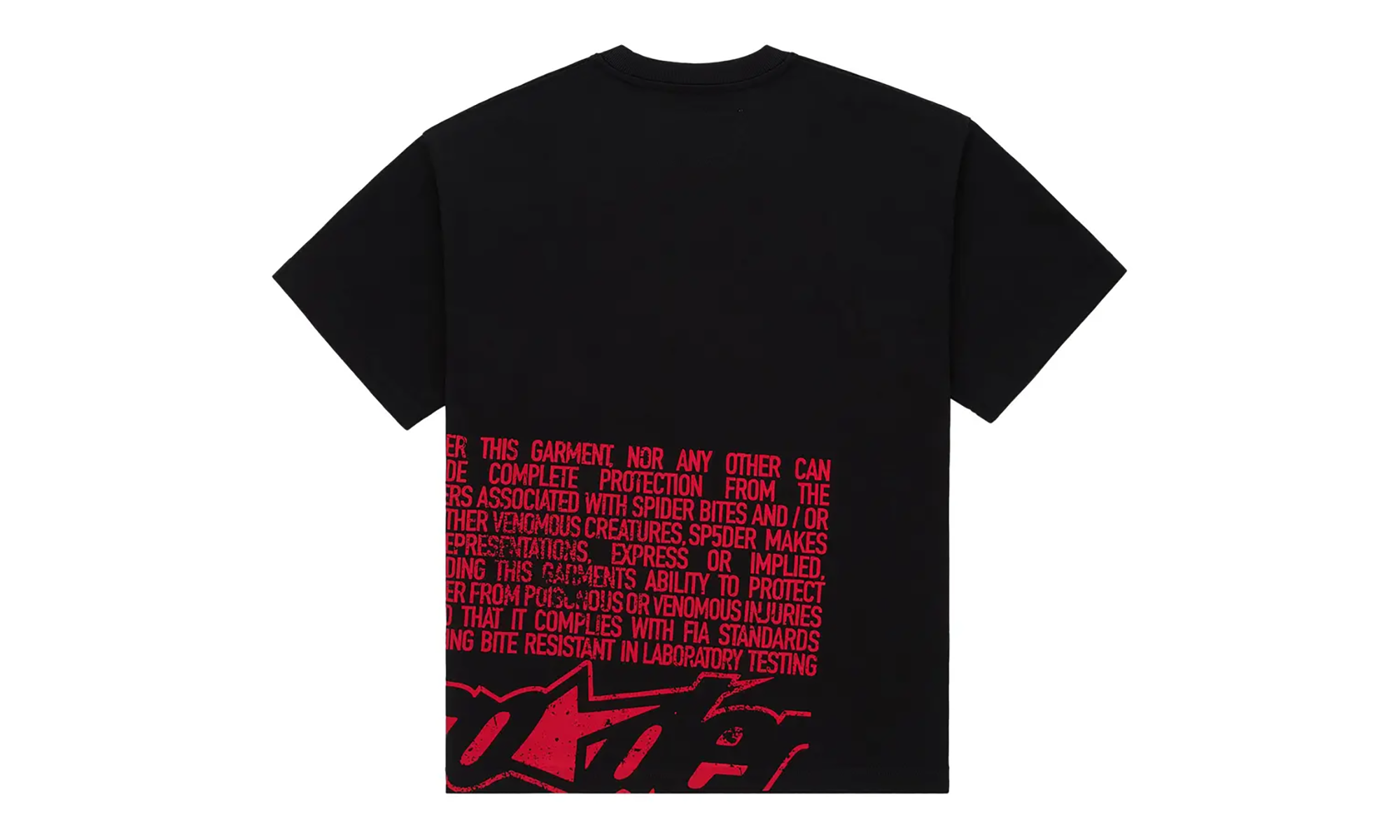Disclaimer SS Tee "Black" SP5der235