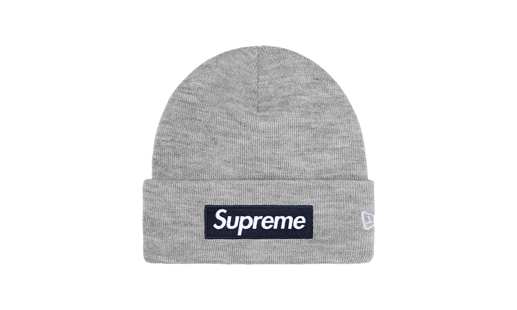 New Era® Box Logo Beanie "FW25 - Heather Grey" SU26711