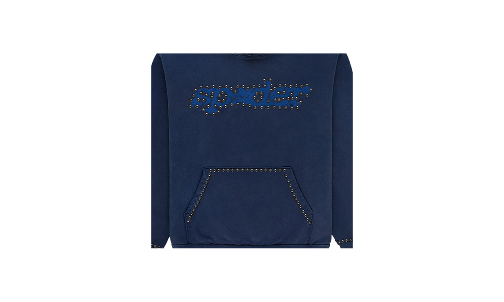 Punk V3 Studded Hoodie "Blue" SP5der266