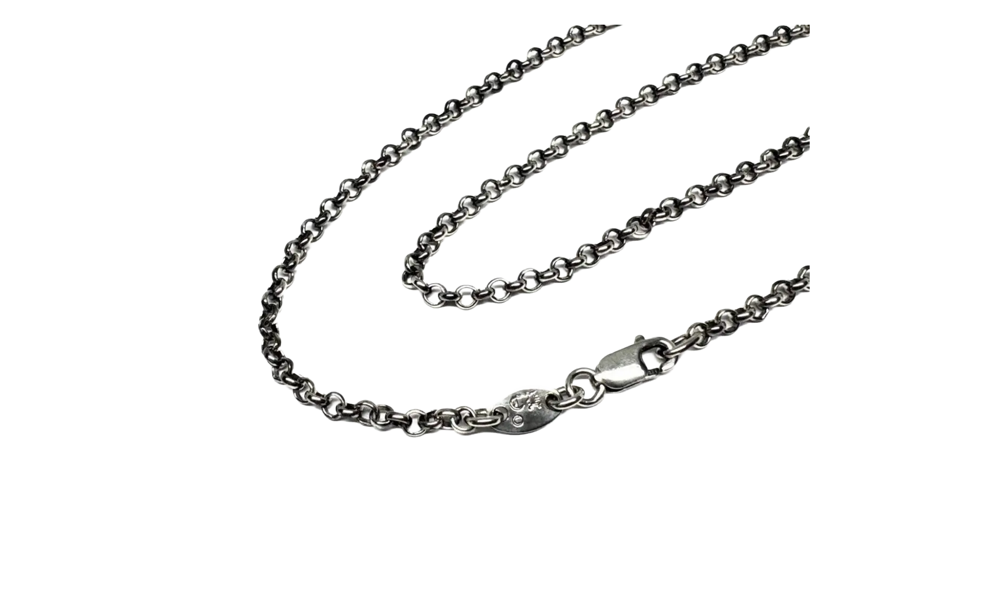 Roll Chain Necklace SV925 "Silver" CHRM0744