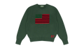 1619 Pan African Flag Sweater "Green" DT236