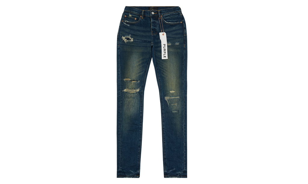 Light Destroy Indigo Denim "Blue" P001 LDDI324