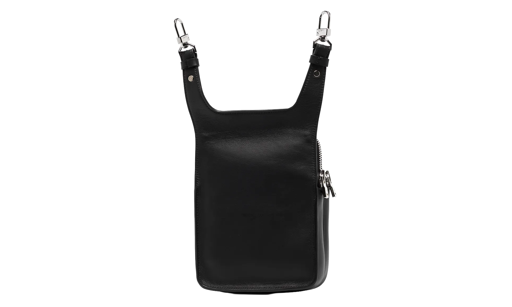 Calf Hip Pouch "Black / Silver" W0A32326CA BLS