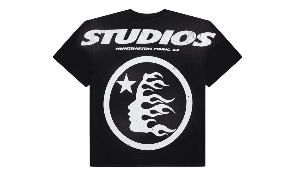 Cartoon Logo Glitter T-shirt "Black / White" HSR211