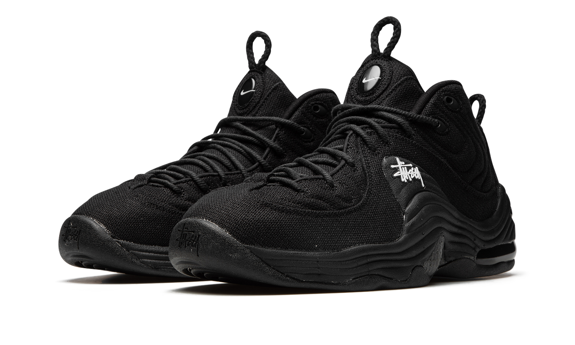 Stussy x Air Penny 2 "Triple Black" DQ5674 001