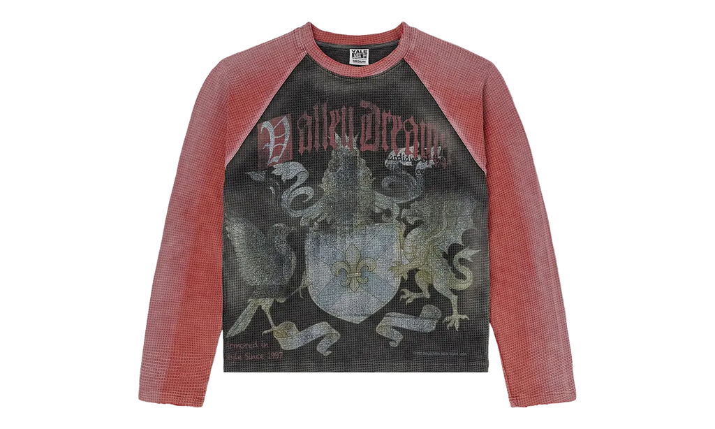 CREST THERMAL SWEATSHIRT "Red / Black" VAL106