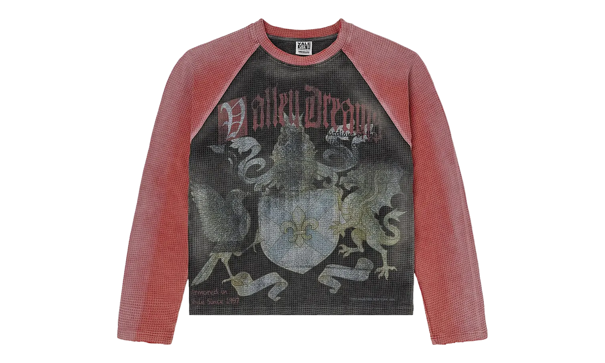 CREST THERMAL SWEATSHIRT "Red / Black" VAL106