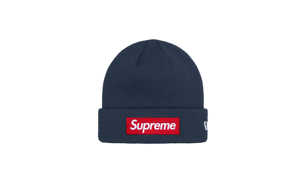 New Era® Box Logo Beanie "FW24 Navy" SU936